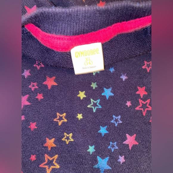 Gymboree Star Sweatshirt Rainbow of colors  XL - Picture 8 of 11